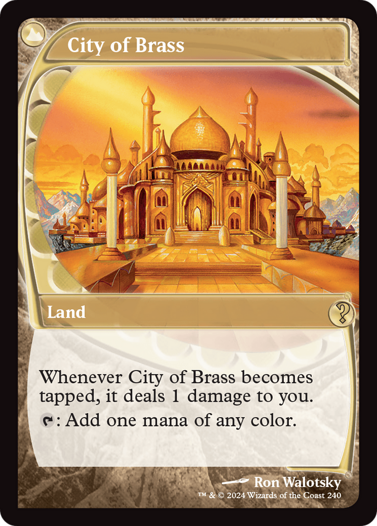 City of Brass (Future Sight) [Mystery Booster 2] | Mega City Incorporated