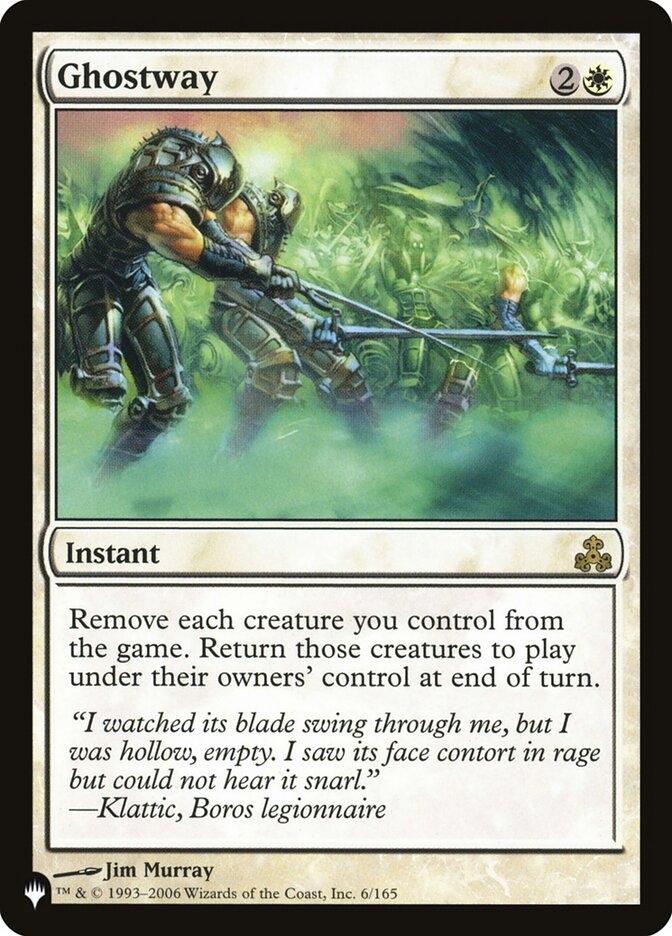 Ghostway [The List] | Mega City Incorporated