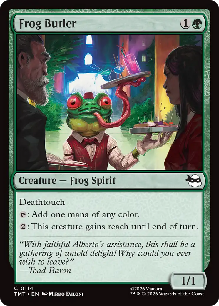 Frog Butler [Teenage Mutant Ninja Turtles] | Mega City Incorporated