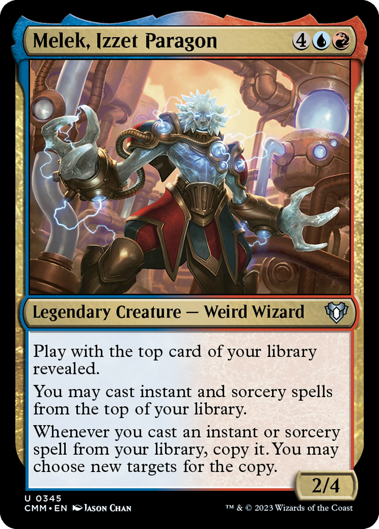 Melek, Izzet Paragon [Commander Masters] | Mega City Incorporated