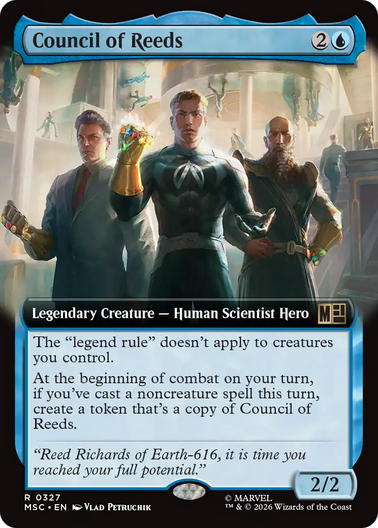 Council of Reeds (Extended Art) [Marvel Super Heroes Commander] | Mega City Incorporated