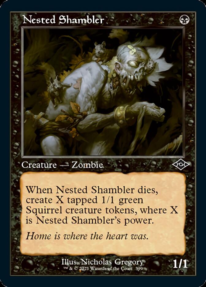 Nested Shambler (Retro Foil Etched) [Modern Horizons 2] | Mega City Incorporated
