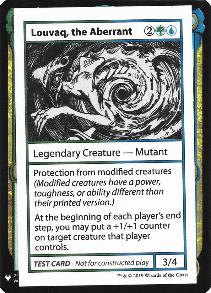 Louvaq, the Aberrant [Mystery Booster Playtest Cards] | Mega City Incorporated