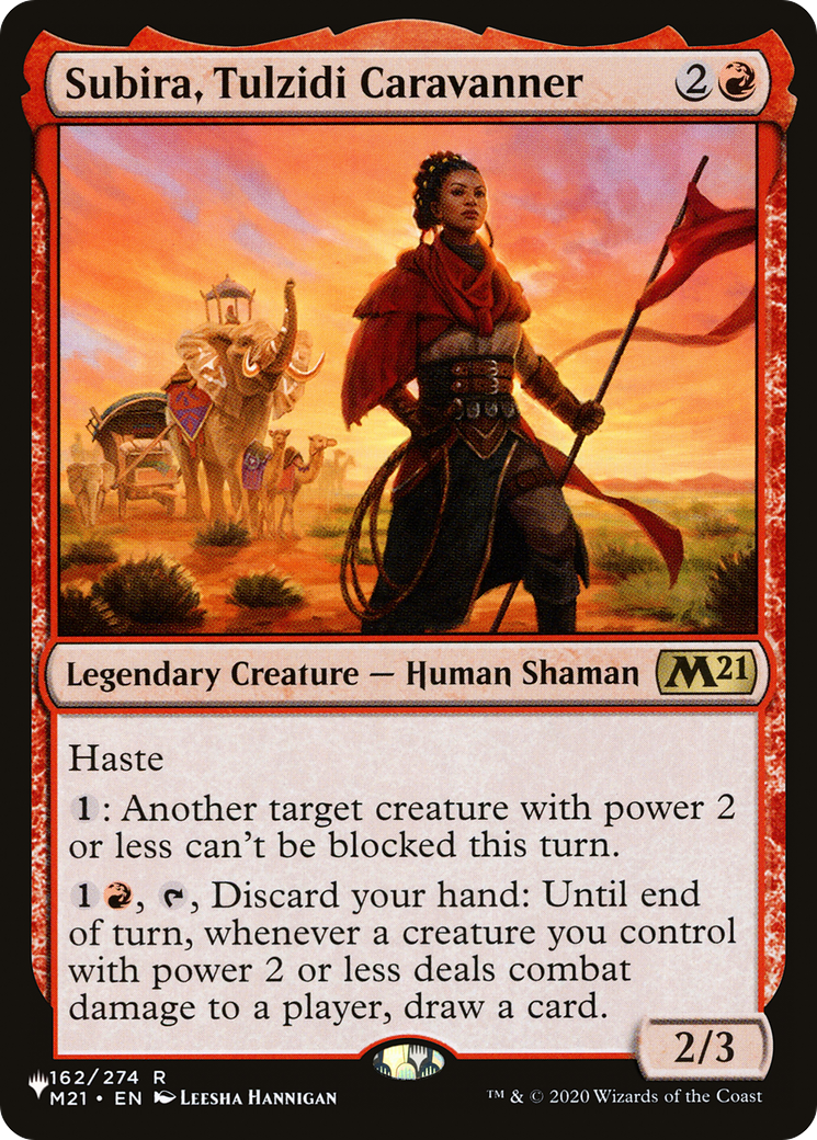 Subira, Tulzidi Caravanner [The List] | Mega City Incorporated