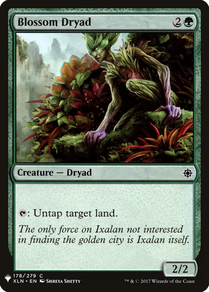 Blossom Dryad [Mystery Booster] | Mega City Incorporated