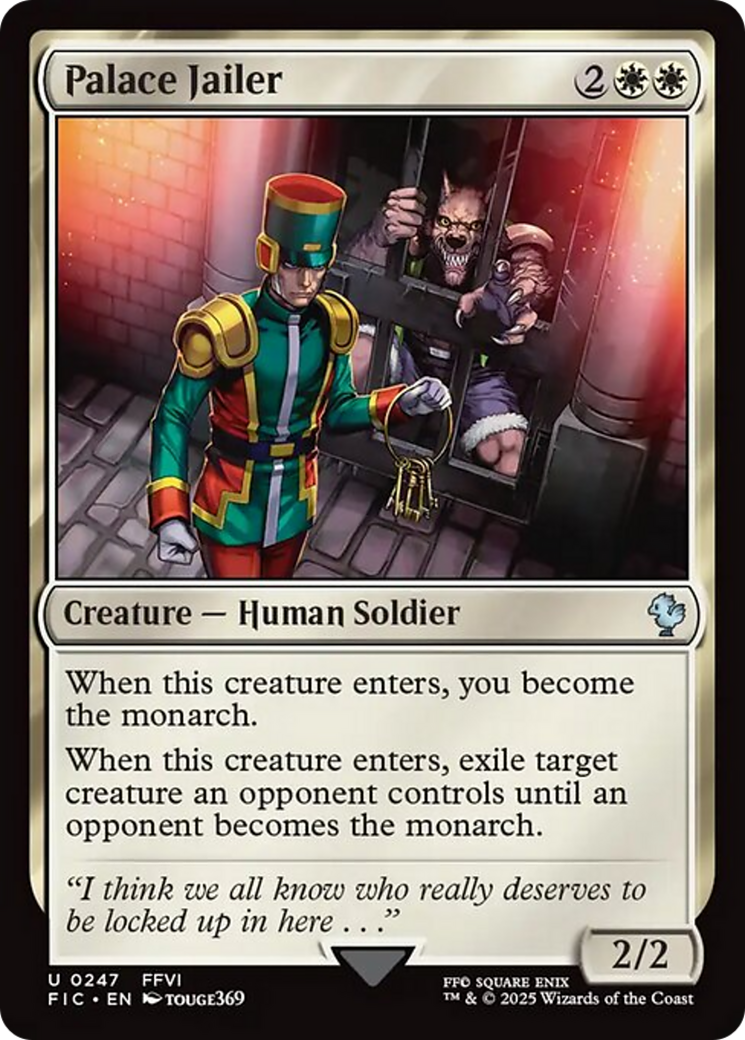 Palace Jailer [FINAL FANTASY Commander] | Mega City Incorporated