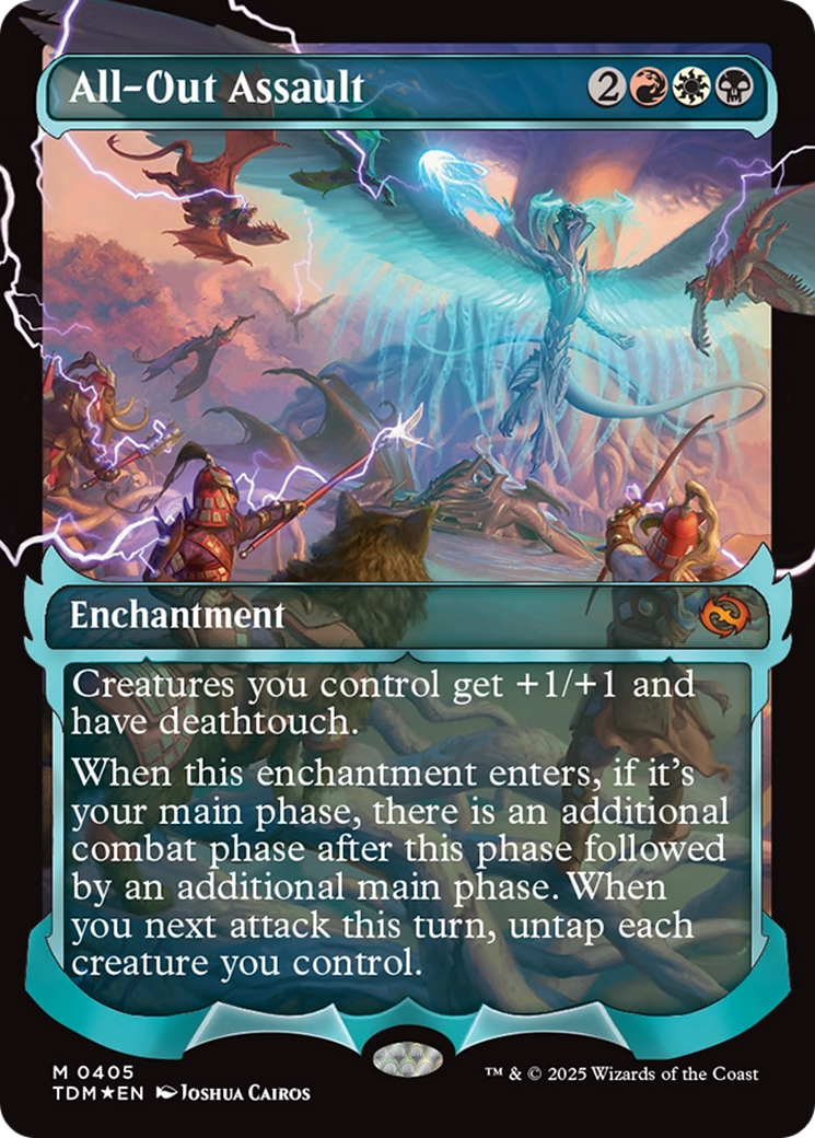 All-Out Assault (Showcase) [Tarkir: Dragonstorm] | Mega City Incorporated