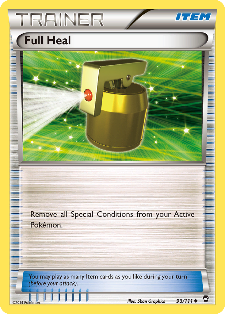 Full Heal (93/111) [XY: Furious Fists] | Mega City Incorporated