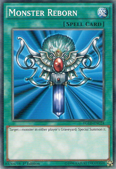 Monster Reborn [YGLD-ENC24] Common | Mega City Incorporated