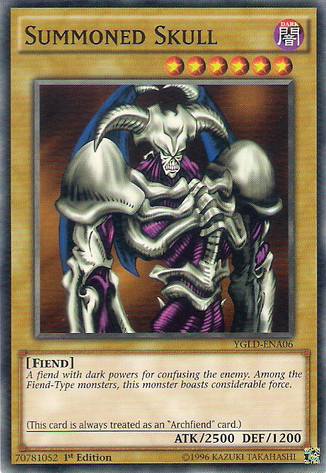 Summoned Skull [YGLD-ENA06] Common | Mega City Incorporated