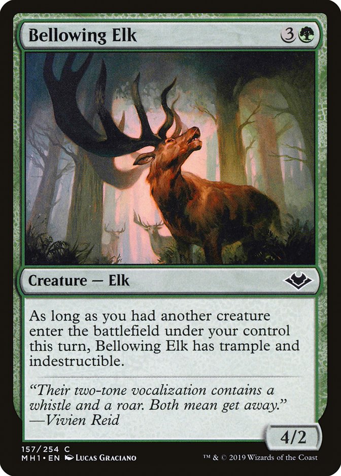 Bellowing Elk [Modern Horizons] | Mega City Incorporated