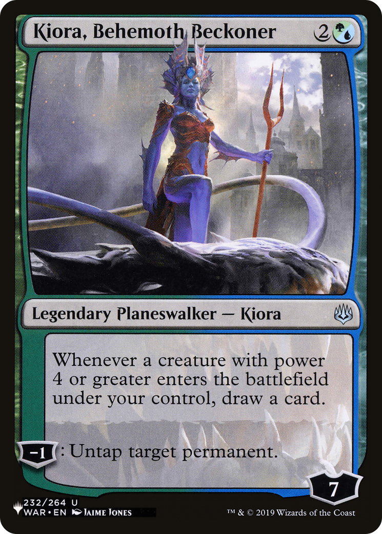 Kiora, Behemoth Beckoner [The List] | Mega City Incorporated