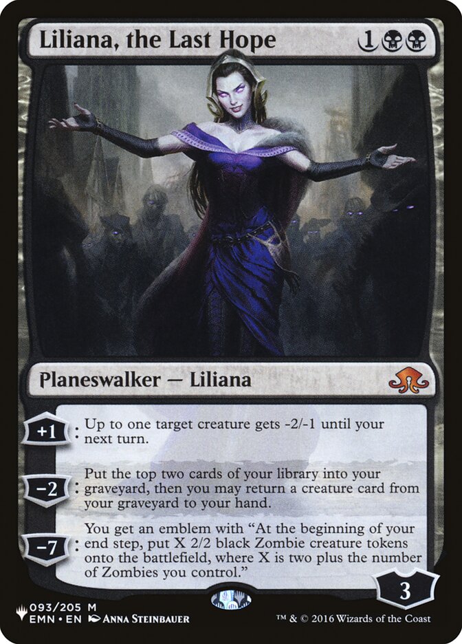 Liliana, the Last Hope [The List] | Mega City Incorporated