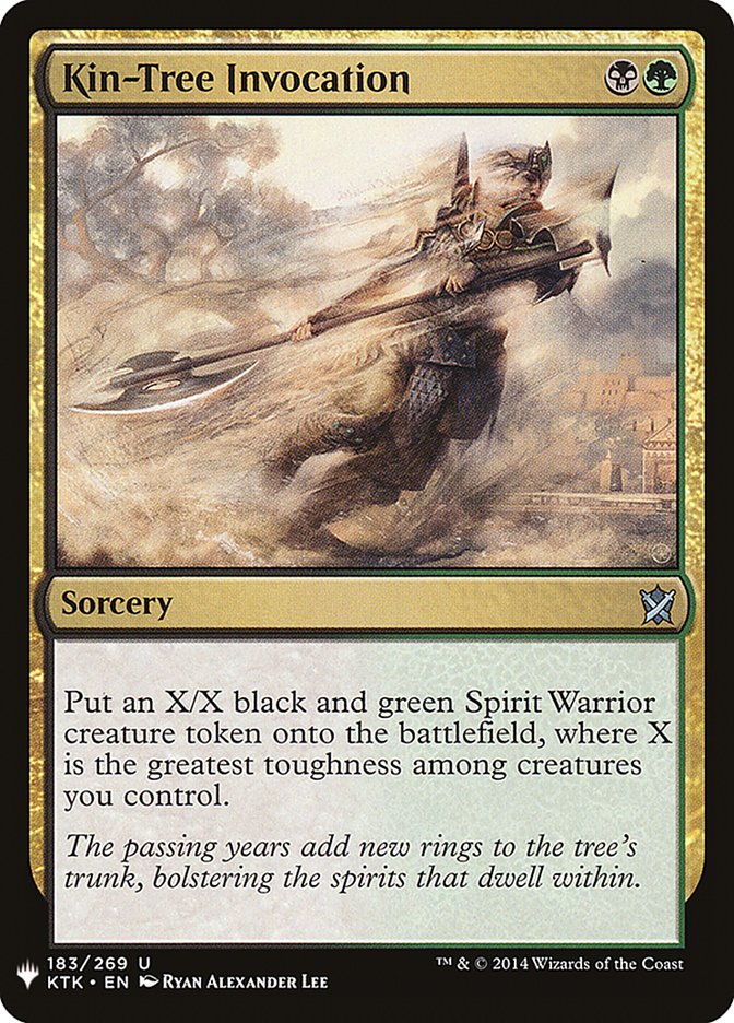 Kin-Tree Invocation [Mystery Booster] | Mega City Incorporated
