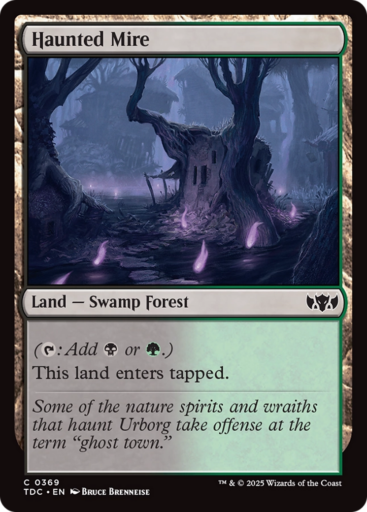 Haunted Mire [Tarkir: Dragonstorm Commander] | Mega City Incorporated
