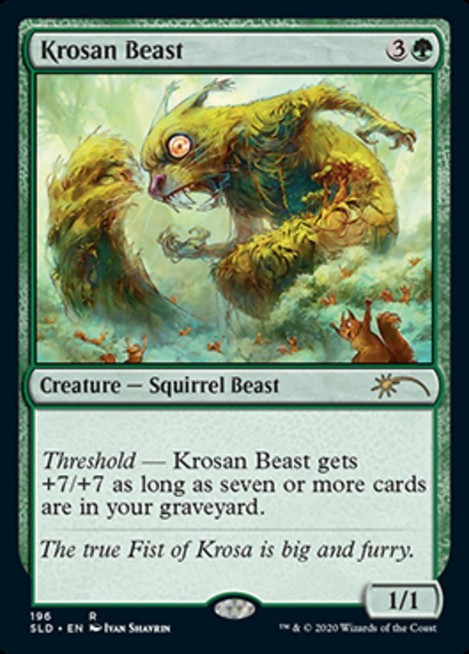 Krosan Beast [Secret Lair Drop Series] | Mega City Incorporated