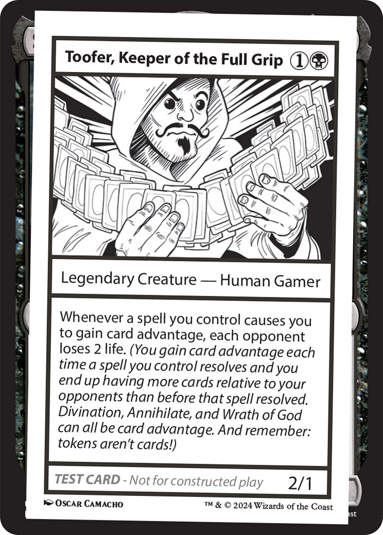 Toofer, Keeper of the Full Grip [Mystery Booster 2 Playtest Cards] | Mega City Incorporated