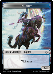 Treasure (20) // Knight Double-Sided Token [March of the Machine Tokens] | Mega City Incorporated
