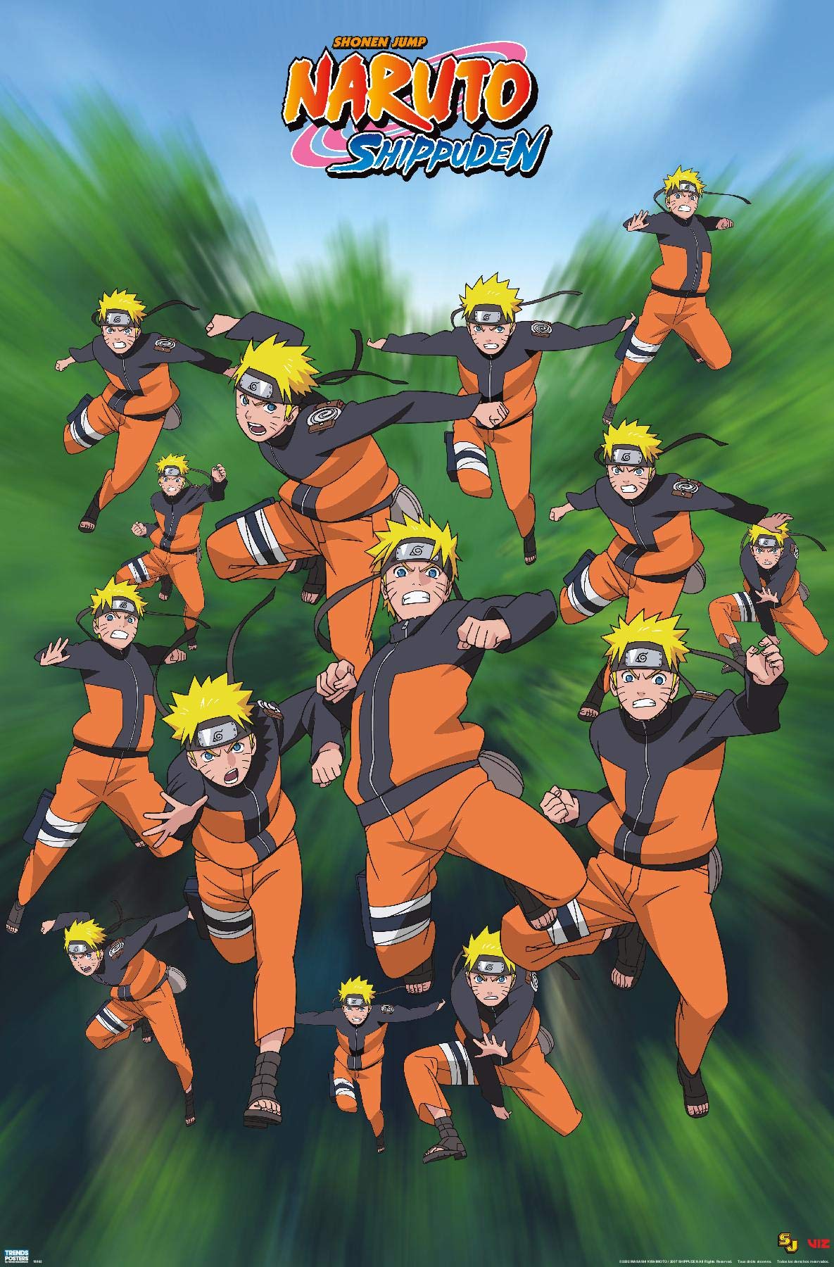 Poster - Naruto Shippuden Shonen Jump | Mega City Incorporated