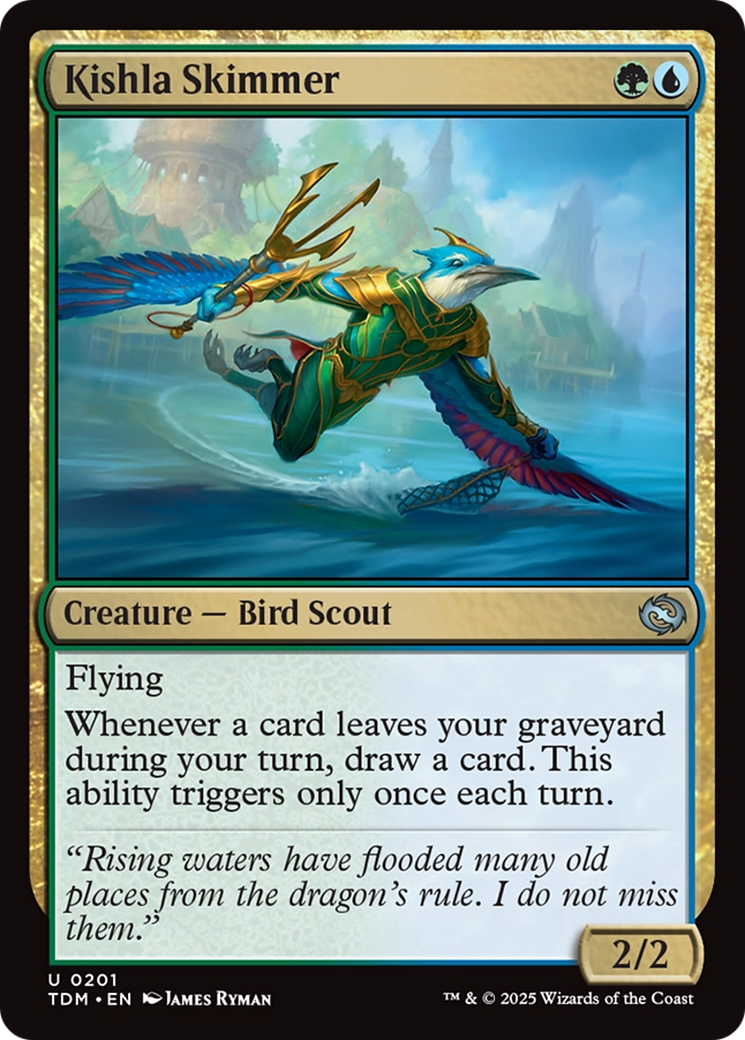 Kishla Skimmer [Tarkir: Dragonstorm] | Mega City Incorporated