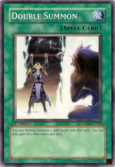 Double Summon [5DS1-EN029] Common | Mega City Incorporated