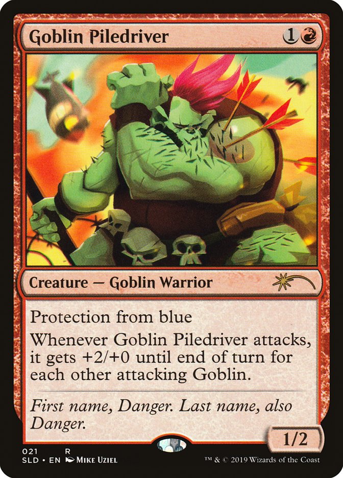 Goblin Piledriver [Secret Lair Drop Series] | Mega City Incorporated