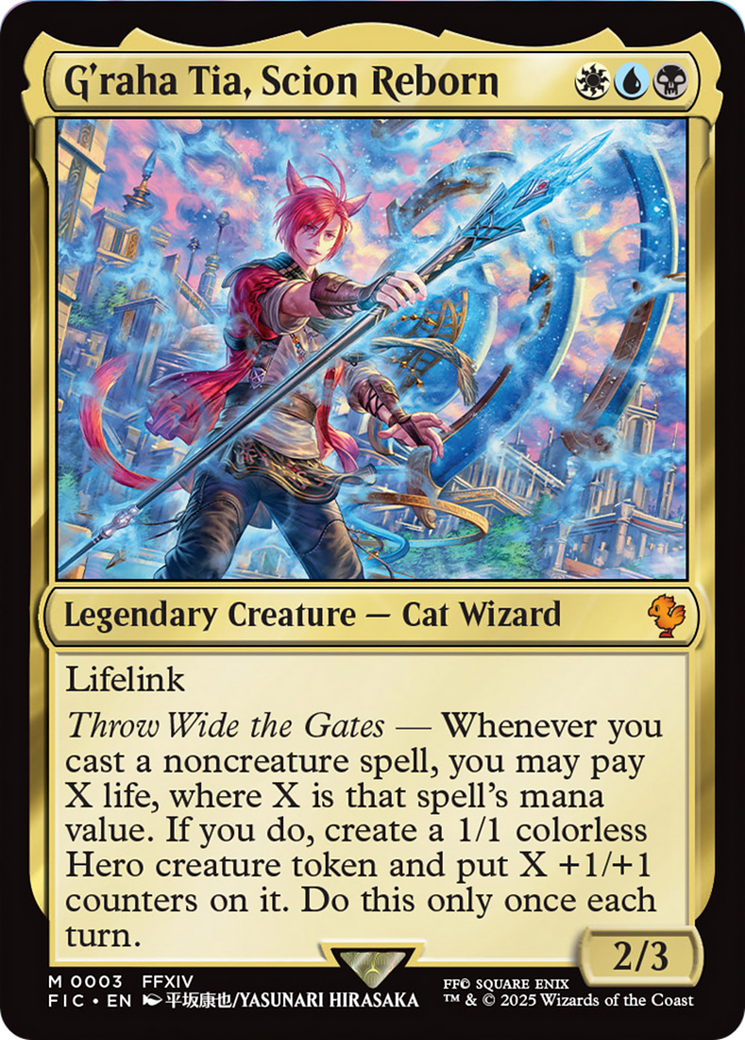 G'raha Tia, Scion Reborn [FINAL FANTASY Commander] | Mega City Incorporated