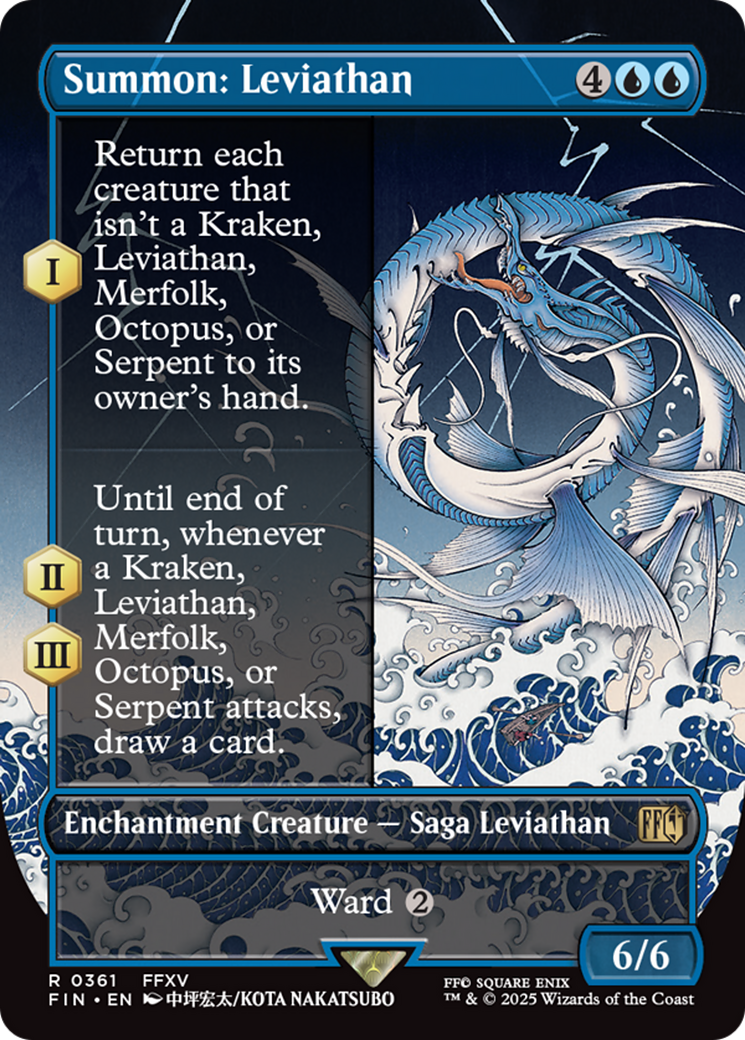 Summon: Leviathan (Borderless) [FINAL FANTASY] | Mega City Incorporated