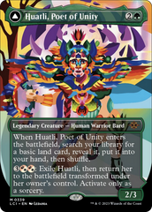 Huatli, Poet of Unity // Roar of the Fifth People (Borderless) [The Lost Caverns of Ixalan] | Mega City Incorporated
