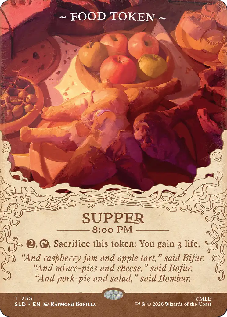 Food Token (2551) [Secret Lair Drop Series] | Mega City Incorporated