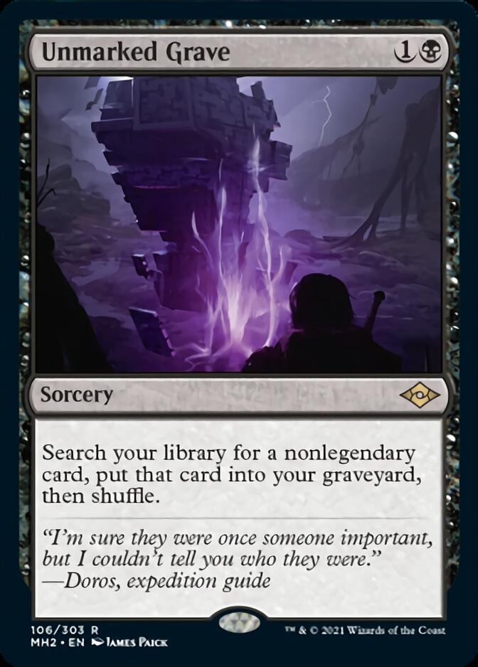 Unmarked Grave [Modern Horizons 2] | Mega City Incorporated