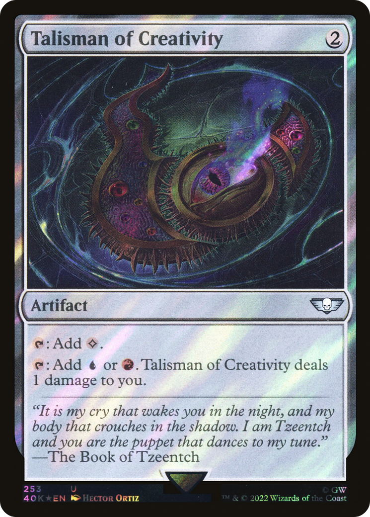 Talisman of Creativity (Surge Foil) [Marvel Super Heroes Commander] | Mega City Incorporated