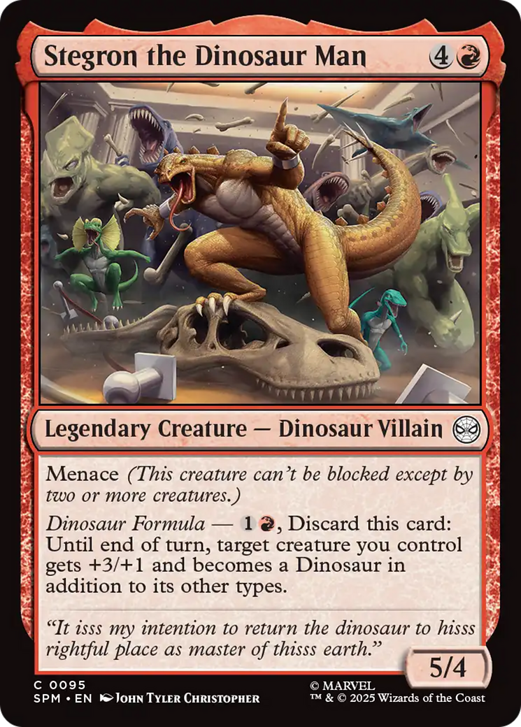 Stegron the Dinosaur Man [Marvel's Spider-Man] | Mega City Incorporated