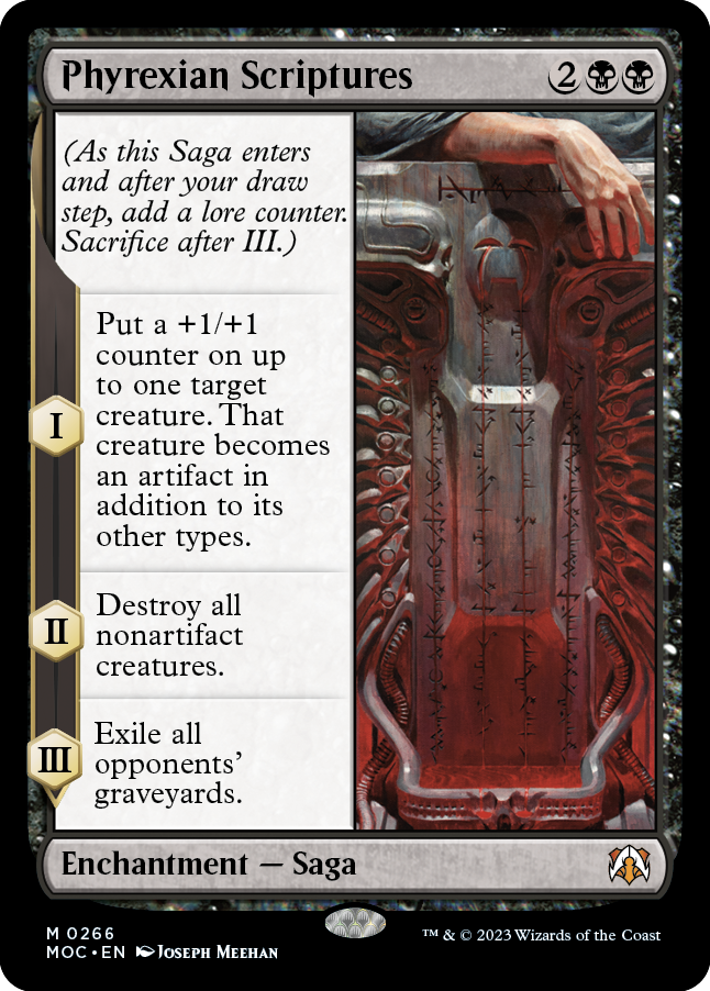 Phyrexian Scriptures [March of the Machine Commander] | Mega City Incorporated