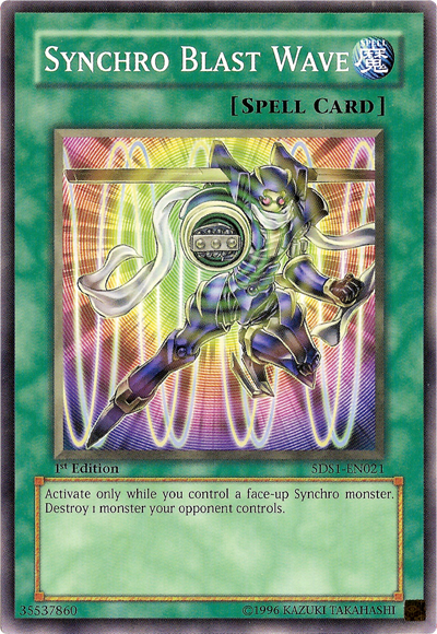 Synchro Blast Wave [5DS1-EN021] Common | Mega City Incorporated