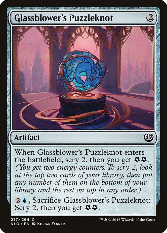 Glassblower's Puzzleknot [Kaladesh] | Mega City Incorporated