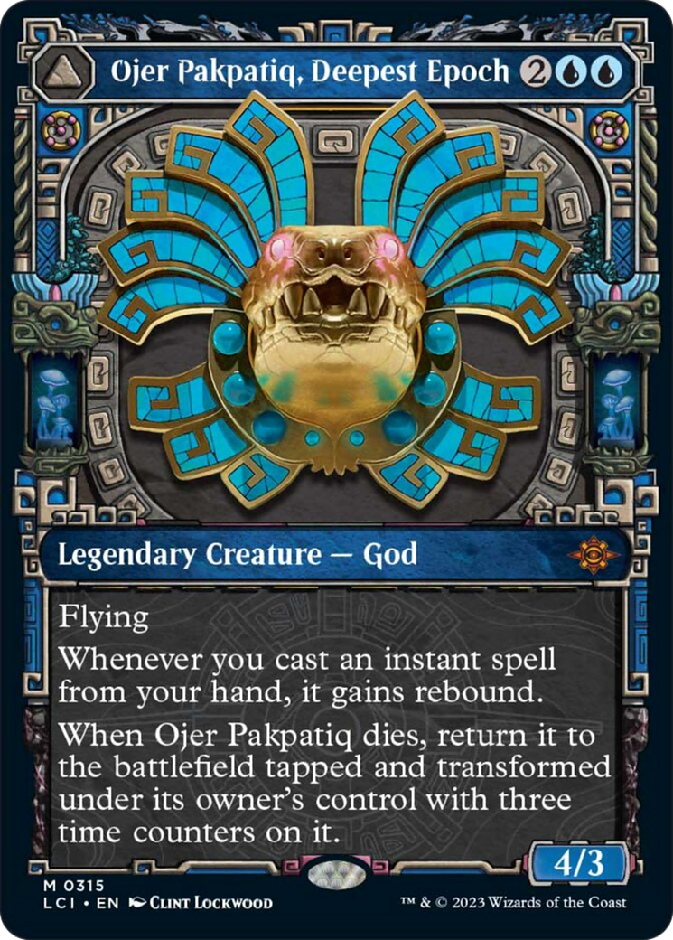 Ojer Pakpatiq, Deepest Epoch // Temple of Cyclical Time (Showcase) [The Lost Caverns of Ixalan] | Mega City Incorporated