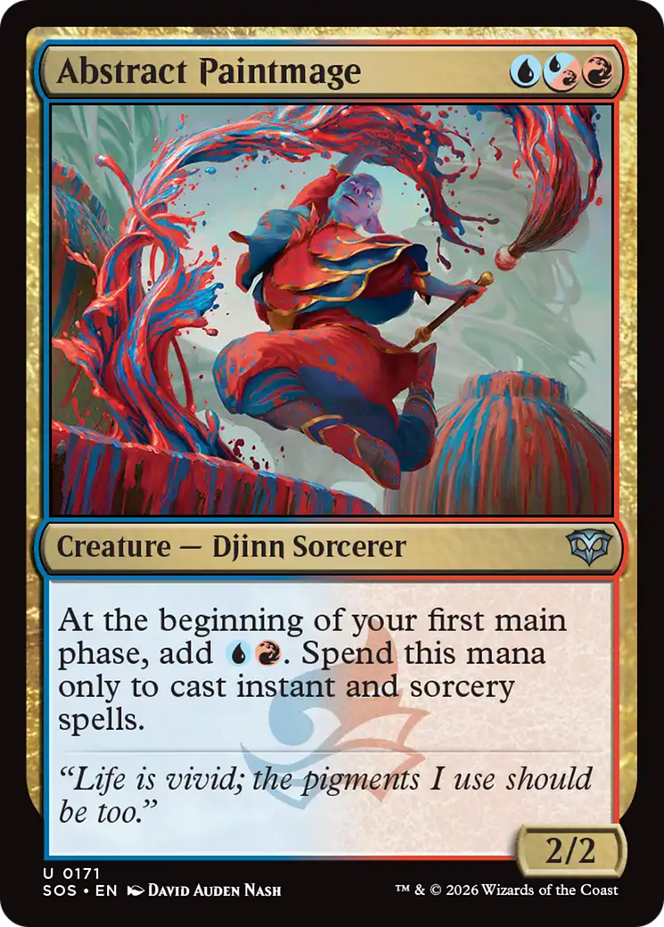 Abstract Paintmage [Secrets of Strixhaven] | Mega City Incorporated