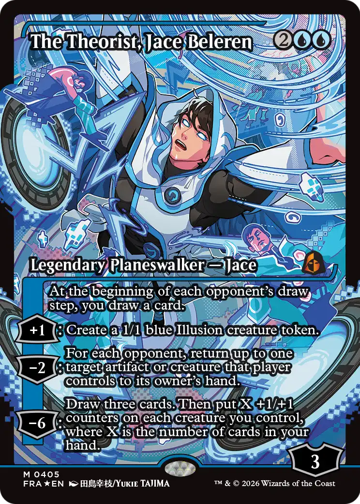 The Theorist, Jace Beleren (Showcase) [Reality Fracture] | Mega City Incorporated