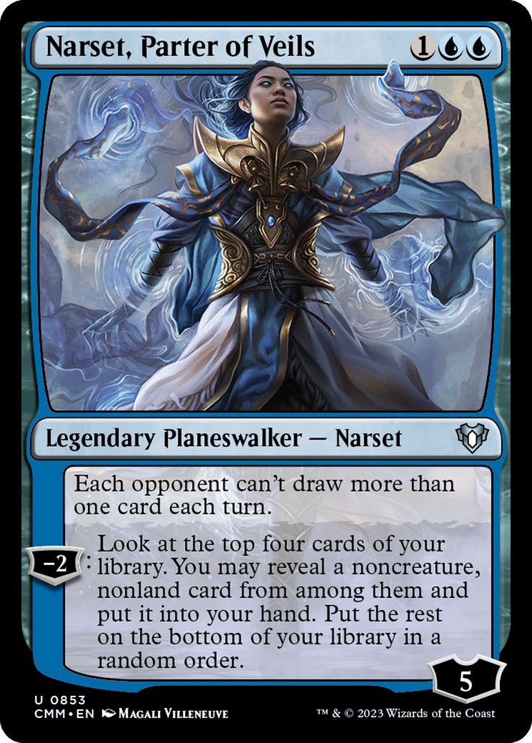 Narset, Parter of Veils [Commander Masters] | Mega City Incorporated