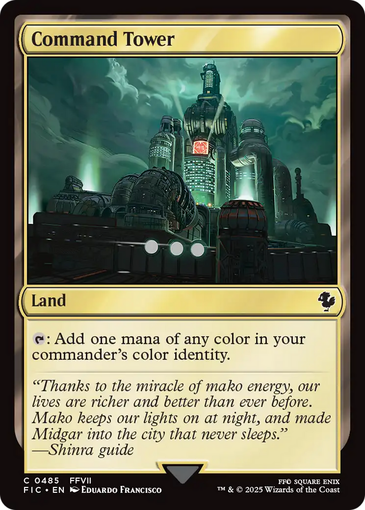 Command Tower (0485) [FINAL FANTASY Commander] | Mega City Incorporated