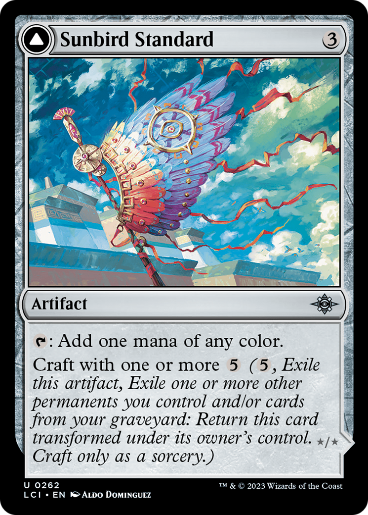 Sunbird Standard // Sunbird Effigy [The Lost Caverns of Ixalan] | Mega City Incorporated