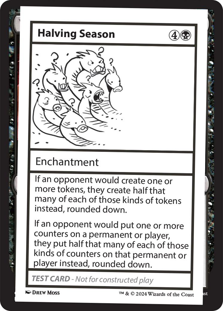 Halving Season [Mystery Booster 2 Playtest Cards] | Mega City Incorporated