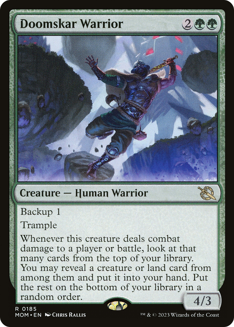 Doomskar Warrior [March of the Machine] | Mega City Incorporated