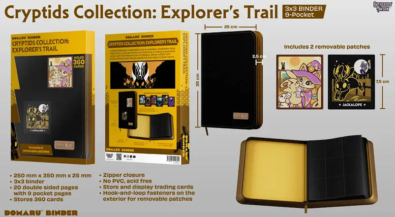 Gatherers' Tavern 9 PKT Domaru Binder Cryptide Collection - Explorer's Tail | Mega City Incorporated