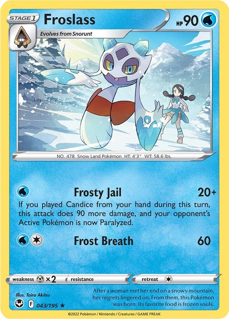 Froslass (043/195) [Sword & Shield: Silver Tempest] | Mega City Incorporated