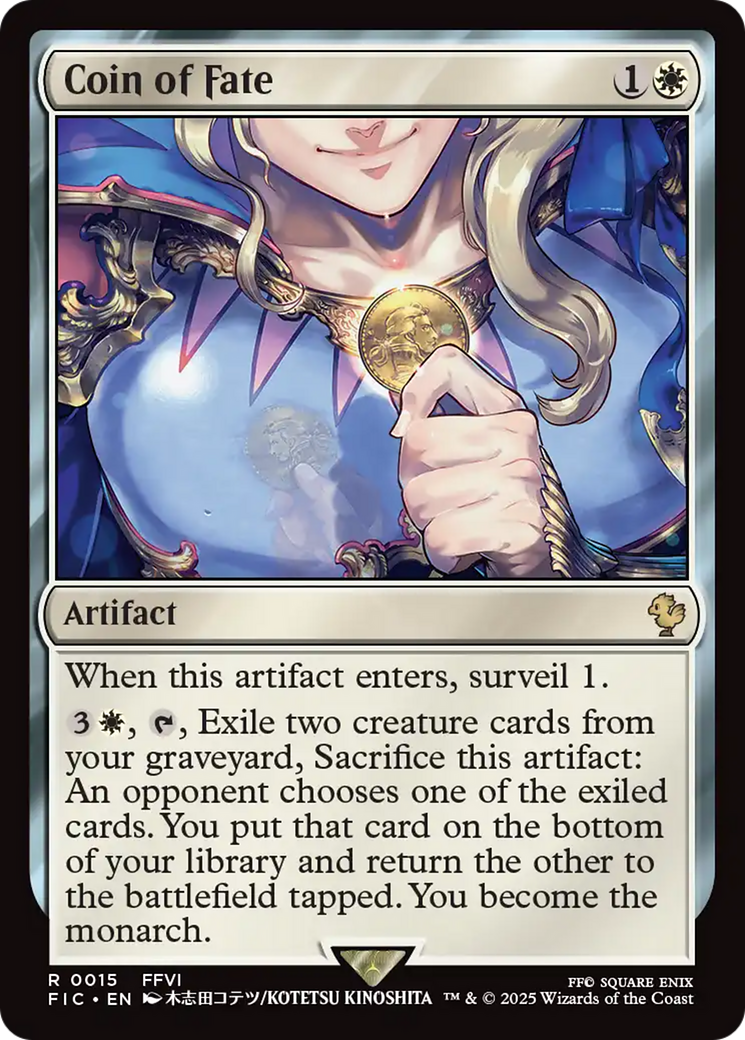 Coin of Fate [FINAL FANTASY Commander] | Mega City Incorporated