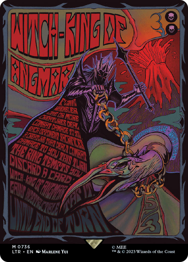 Witch-king of Angmar (Borderless Poster) [The Lord of the Rings: Tales of Middle-Earth] | Mega City Incorporated