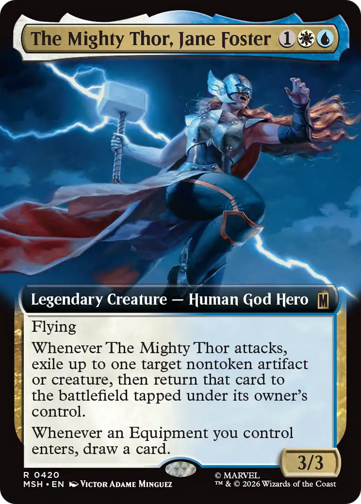The Mighty Thor, Jane Foster (Extended Art) [Marvel Super Heroes] | Mega City Incorporated