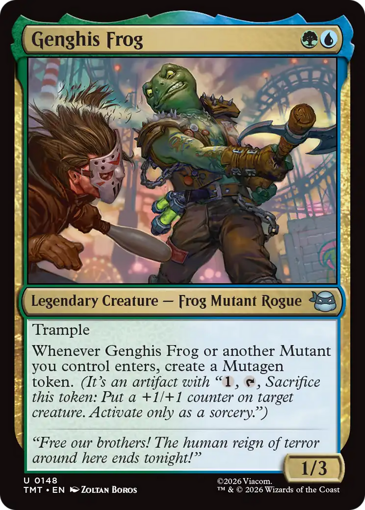 Genghis Frog [Teenage Mutant Ninja Turtles] | Mega City Incorporated